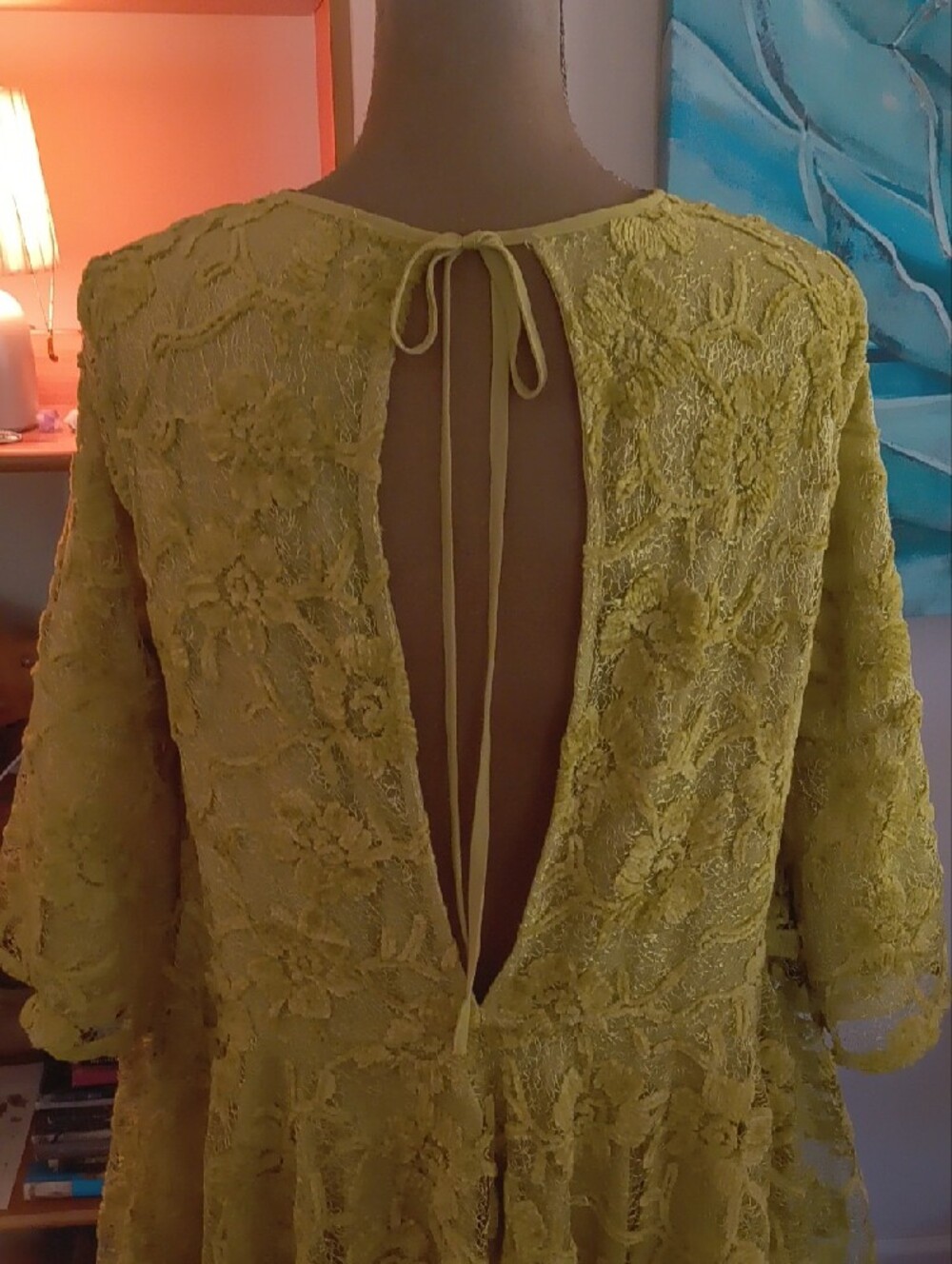 Free People Le Fluer Lace Swing Tunic Dress - Picture 8 of 14